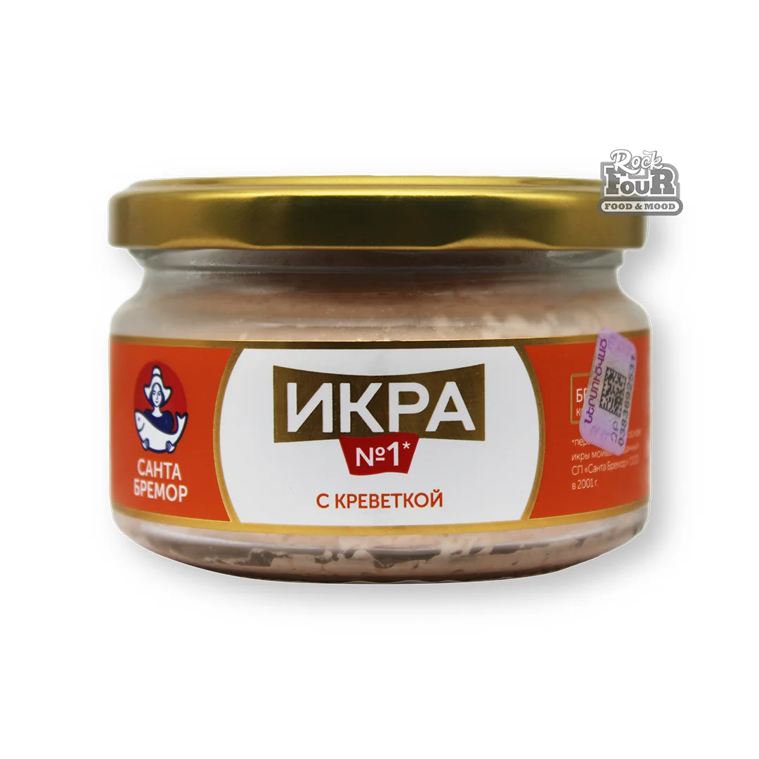 Икра с креветкой «Санта Бремор» 150г